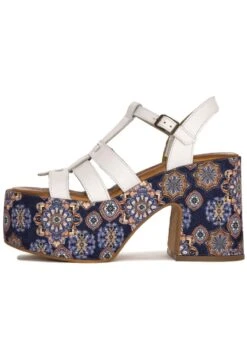 Sandalen Met Plateauzool - White