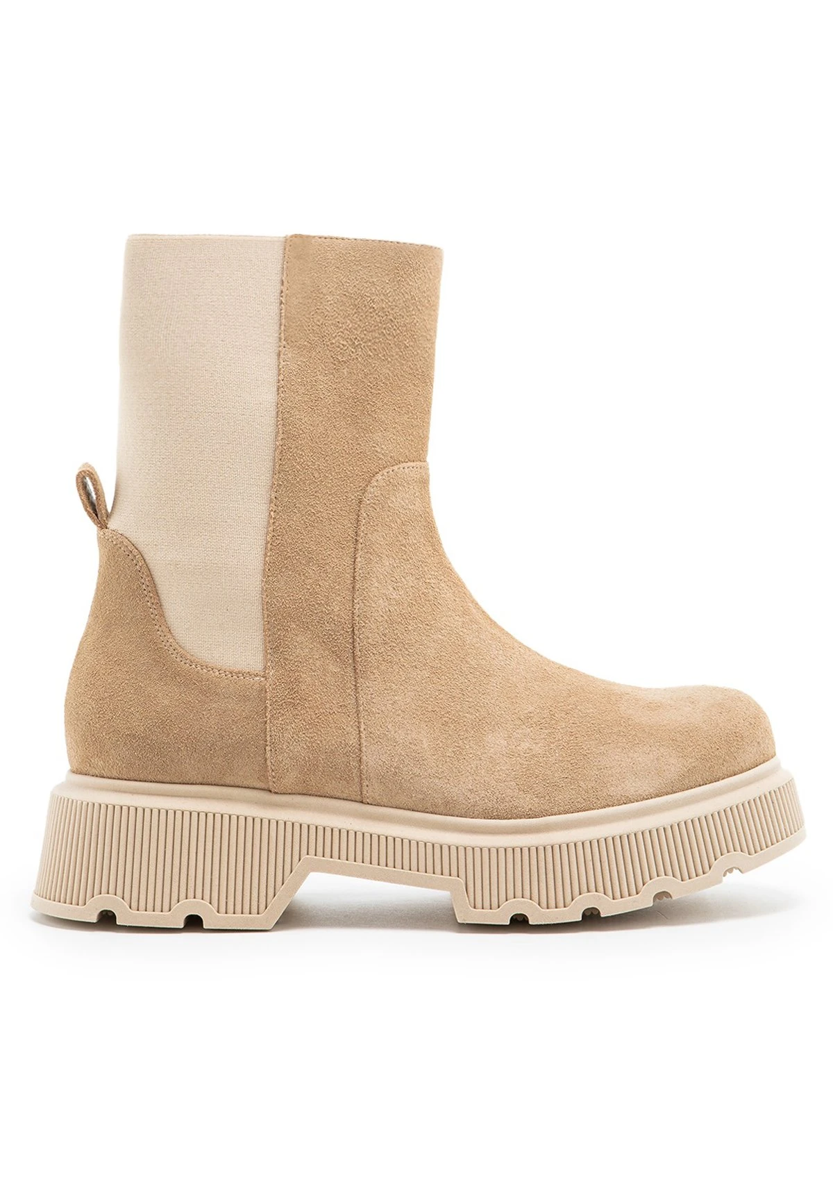 Diora- Enkellaarsjes Met Hoge Hak - Beige 6 Diora- Enkellaarsjes Met Hoge Hak - Beige - Afbeelding 6