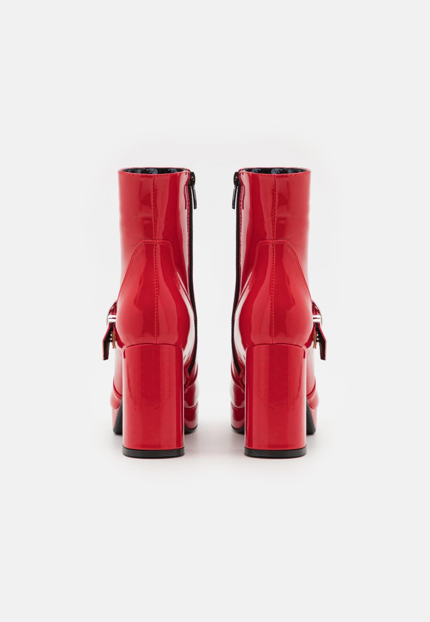 Lamoda Umbrellas - Korte Laarzen - Red 4 Lamoda Umbrellas - Korte Laarzen - Red - Afbeelding 4