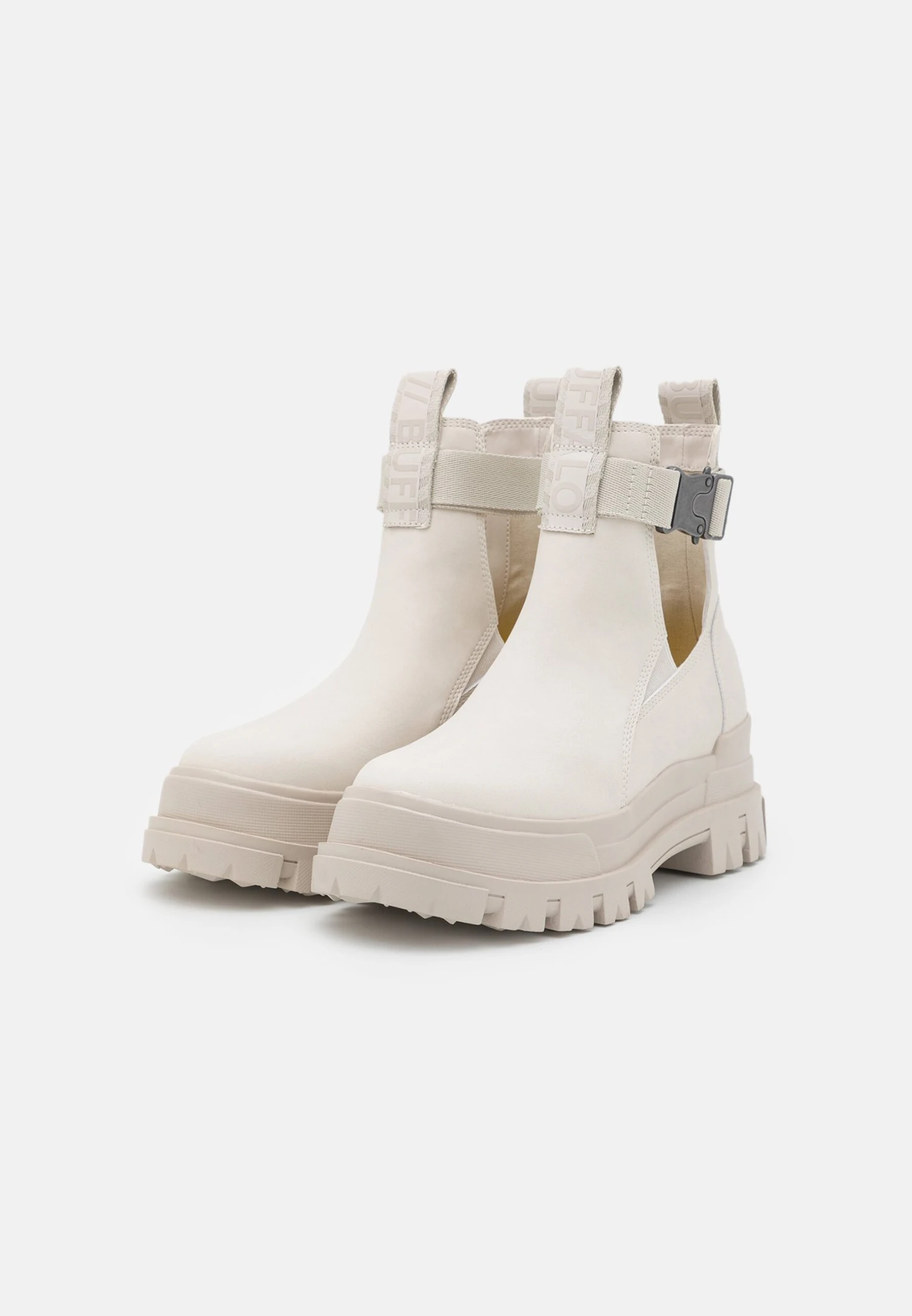 Buffalo Aspha Coa - Korte Laarzen - Offwhite 3 Buffalo Aspha Coa - Korte Laarzen - Offwhite - Afbeelding 3