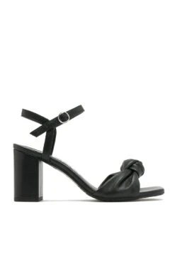 Sandalen Met Hoge Hak - Czarny