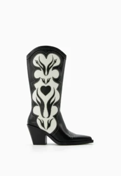 BERSHKA Heeled - Cowboy-/Bikerlaarzen - Black 13 BERSHKA Heeled - Cowboy-/Bikerlaarzen - Black -Damesschoenen 1c7141d7a1a64b608f9889ccbfcb9020 scaled