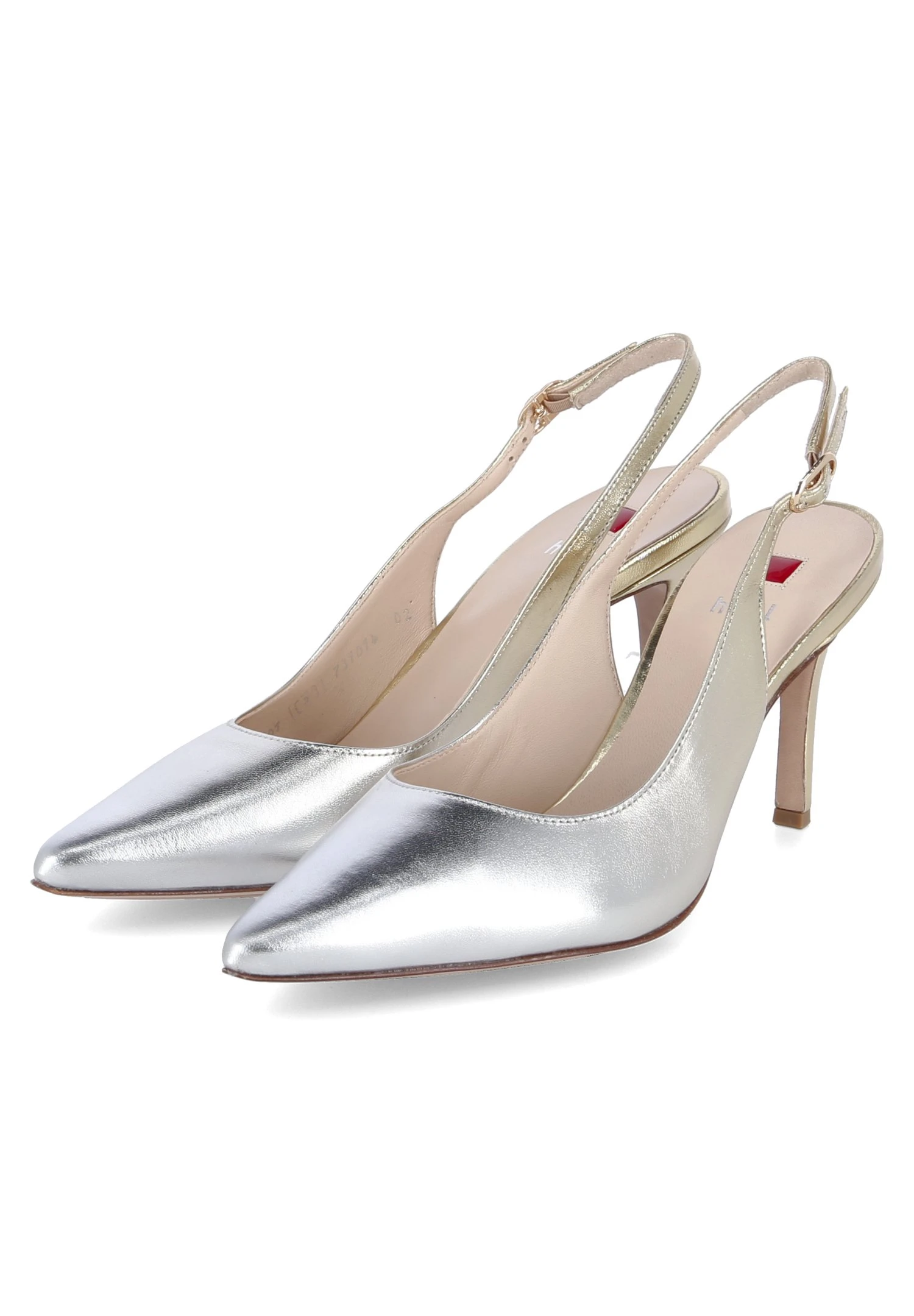 HÖGL Hoge Hakken - Silber Gold 5 HÖGL Hoge Hakken - Silber Gold - Afbeelding 5