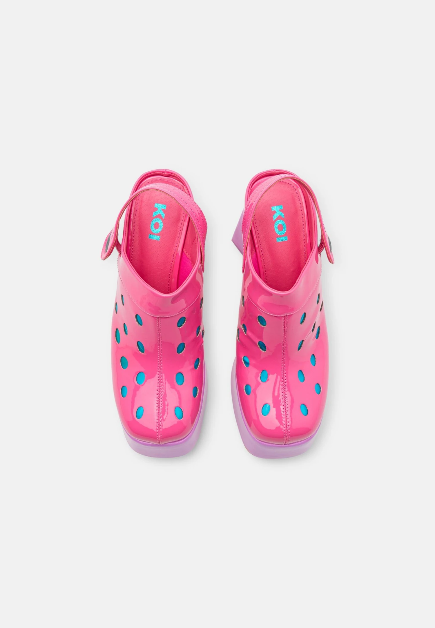 KOI FOOTWEAR Alien- Plateaupumps - Pink/Purple 6 KOI FOOTWEAR Alien- Plateaupumps - Pink/Purple - Afbeelding 6