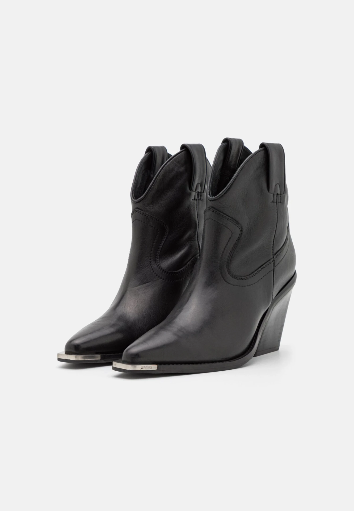 Bronx New Kole - Cowboy-/Bikerlaarsjes - Black 3 Bronx New Kole - Cowboy-/Bikerlaarsjes - Black - Afbeelding 3