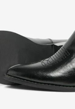 ONLY Shoes Cowboy-/Bikerlaarsjes - Black -Damesschoenen 29d3297ee9644c8ba1986238d5aa38d3
