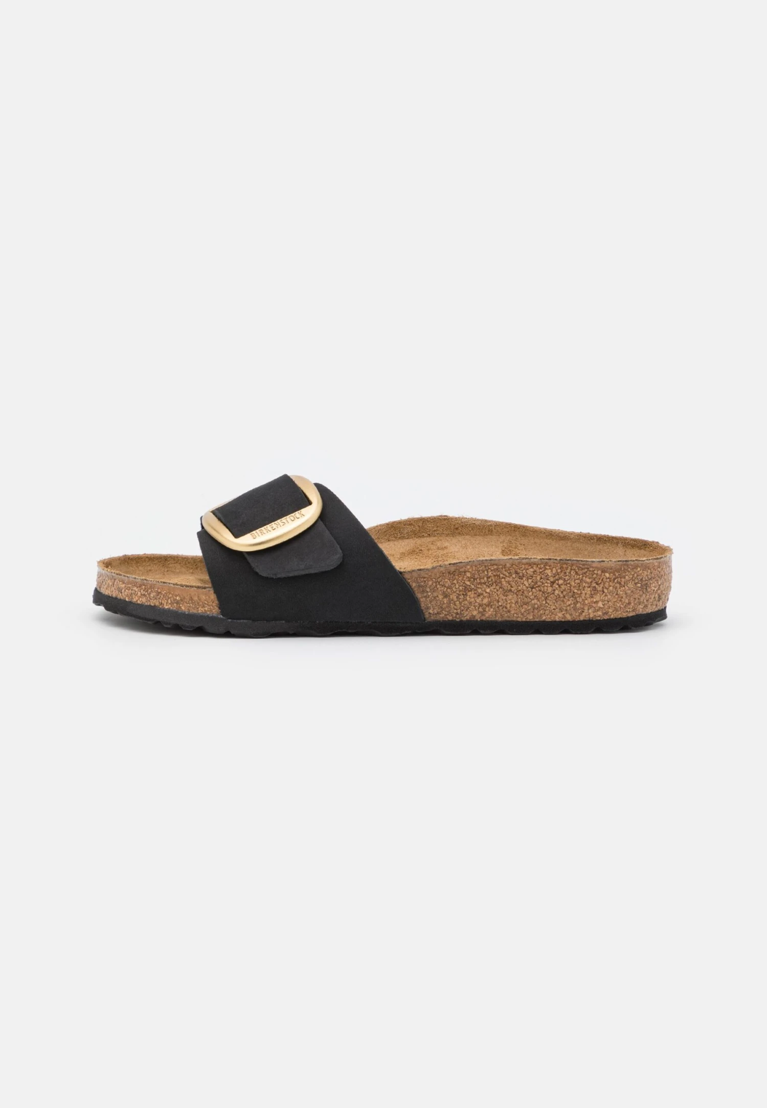 Birkenstock Madrid Big Buckle Narrow Fit - Muiltjes - Black 1 Birkenstock Madrid Big Buckle Narrow Fit - Muiltjes - Black