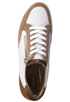 Tamaris Sneakers Laag - White/Almond Comb -Damesschoenen 2c94baf04cbf4a3da40943cdd6e236da