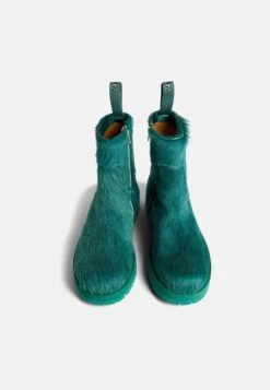 Enkellaarsjes Met Plateauzool - Gelb -Damesschoenen 2db09a9859db40ba98e08bb9139cc259