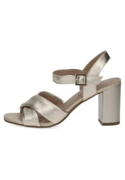 Caprice Sandalen Met Hoge Hak - Gold Metallic