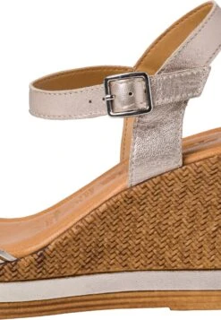 Tamaris Sandalen Met Hoge Hak - Champagne Met -Damesschoenen 339280c999bd47239269250e18c51ef2