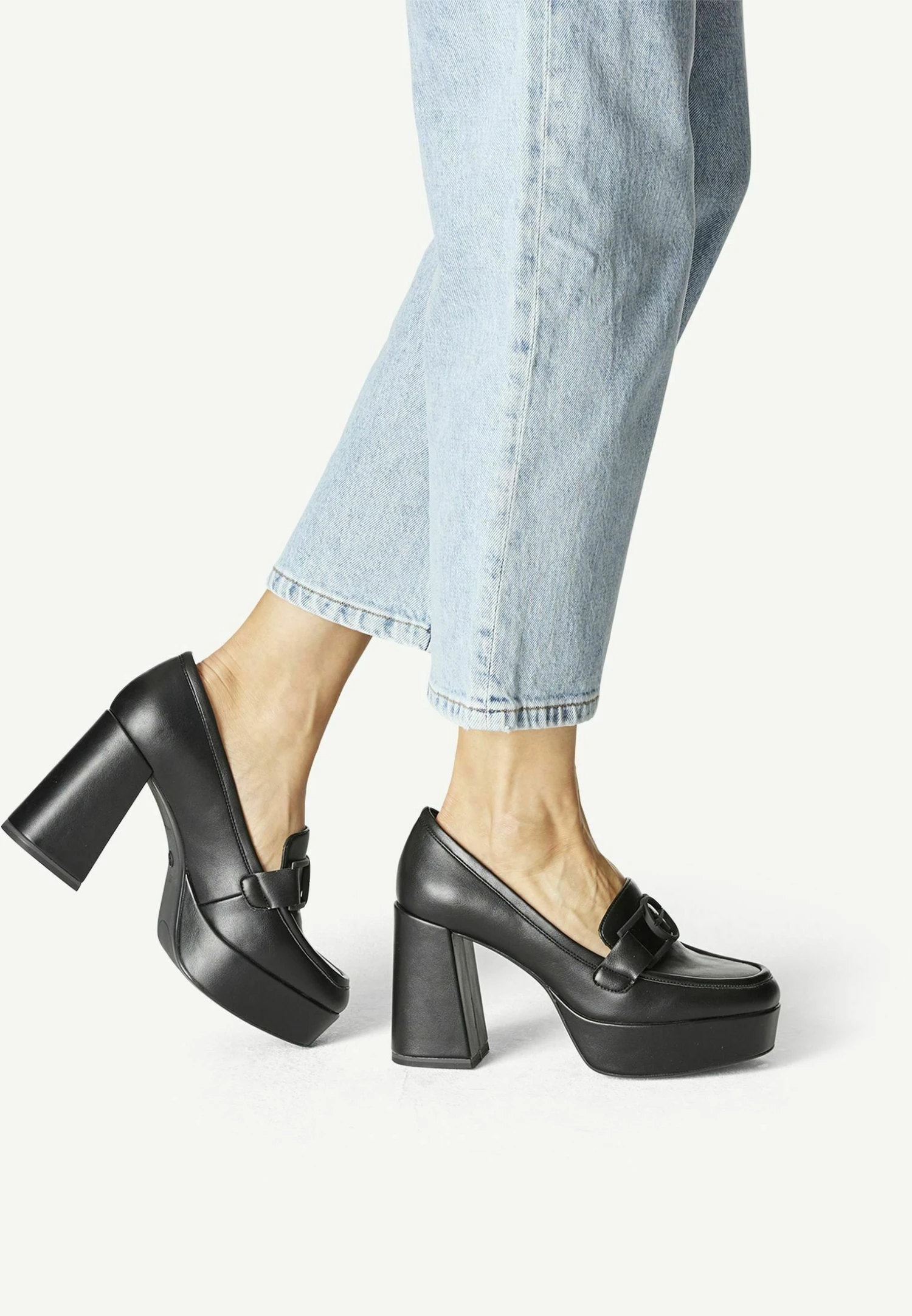 Tamaris Trotteur- Plateaupumps - Black 1 Tamaris Trotteur- Plateaupumps - Black