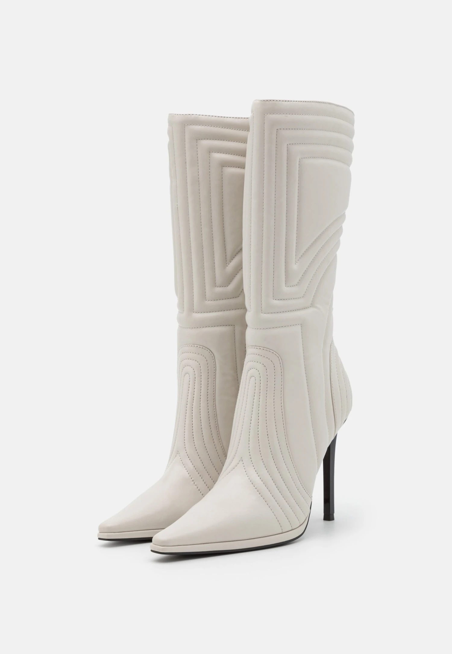 Jeffrey Campbell Selena - Laarzen Met Hoge Hak - Light Grey 3 Jeffrey Campbell Selena - Laarzen Met Hoge Hak - Light Grey - Afbeelding 3