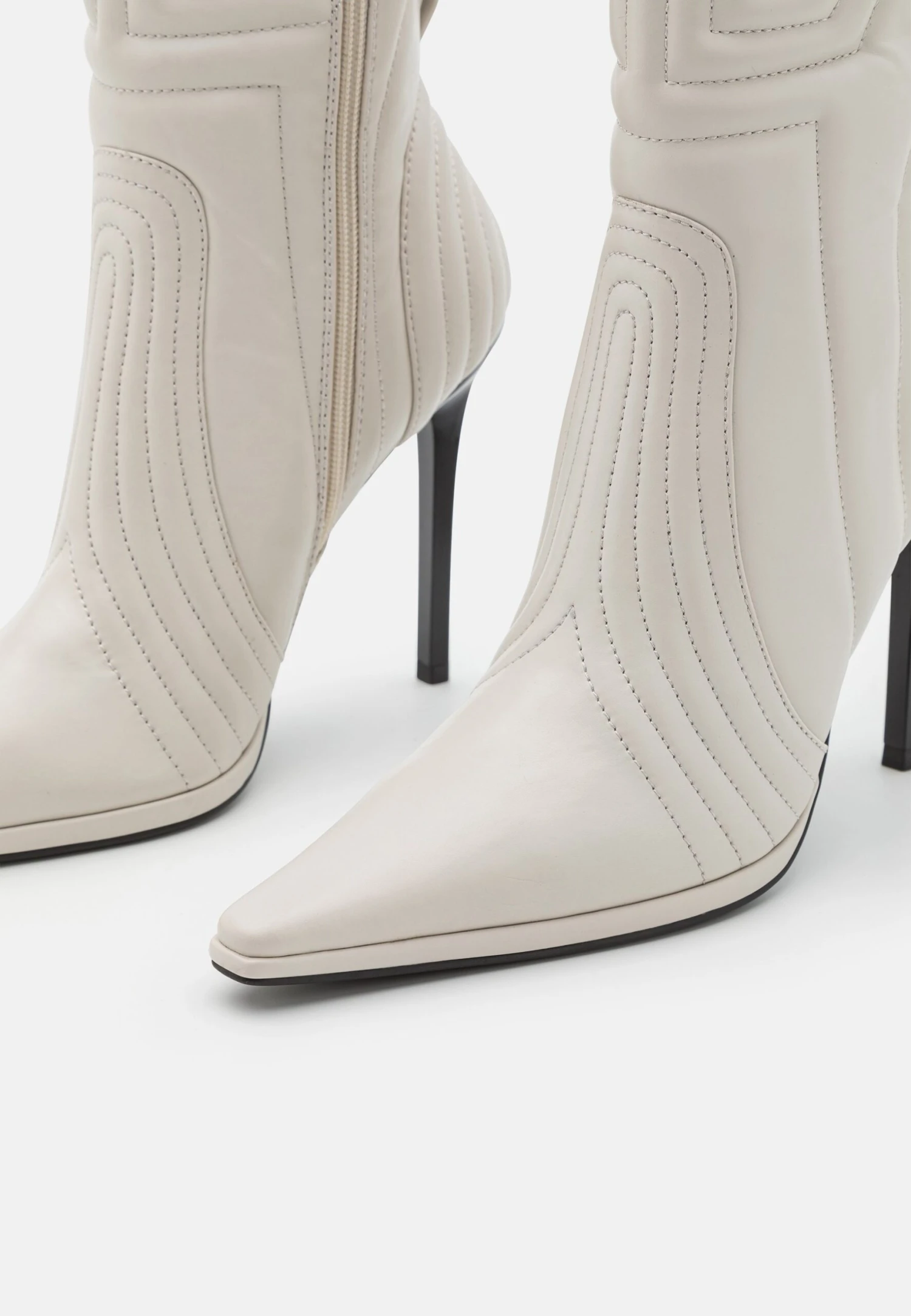 Jeffrey Campbell Selena - Laarzen Met Hoge Hak - Light Grey 6 Jeffrey Campbell Selena - Laarzen Met Hoge Hak - Light Grey - Afbeelding 6