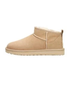 Damesschoenen 37 Ugg Classic Ultra Mini - Korte Laarzen - Sand