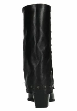 Mit Nieten - Cowboy-/Bikerlaarzen - Black -Damesschoenen 46a408f791d241ab9310053a7f3acffe