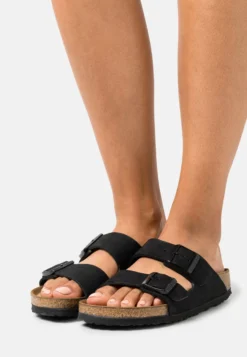 Birkenstock Arizona- Muiltjes - Black