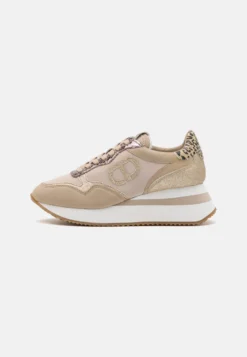 TWINSET Zeppa - Sneakers Laag - Multi-Coloured/Beige