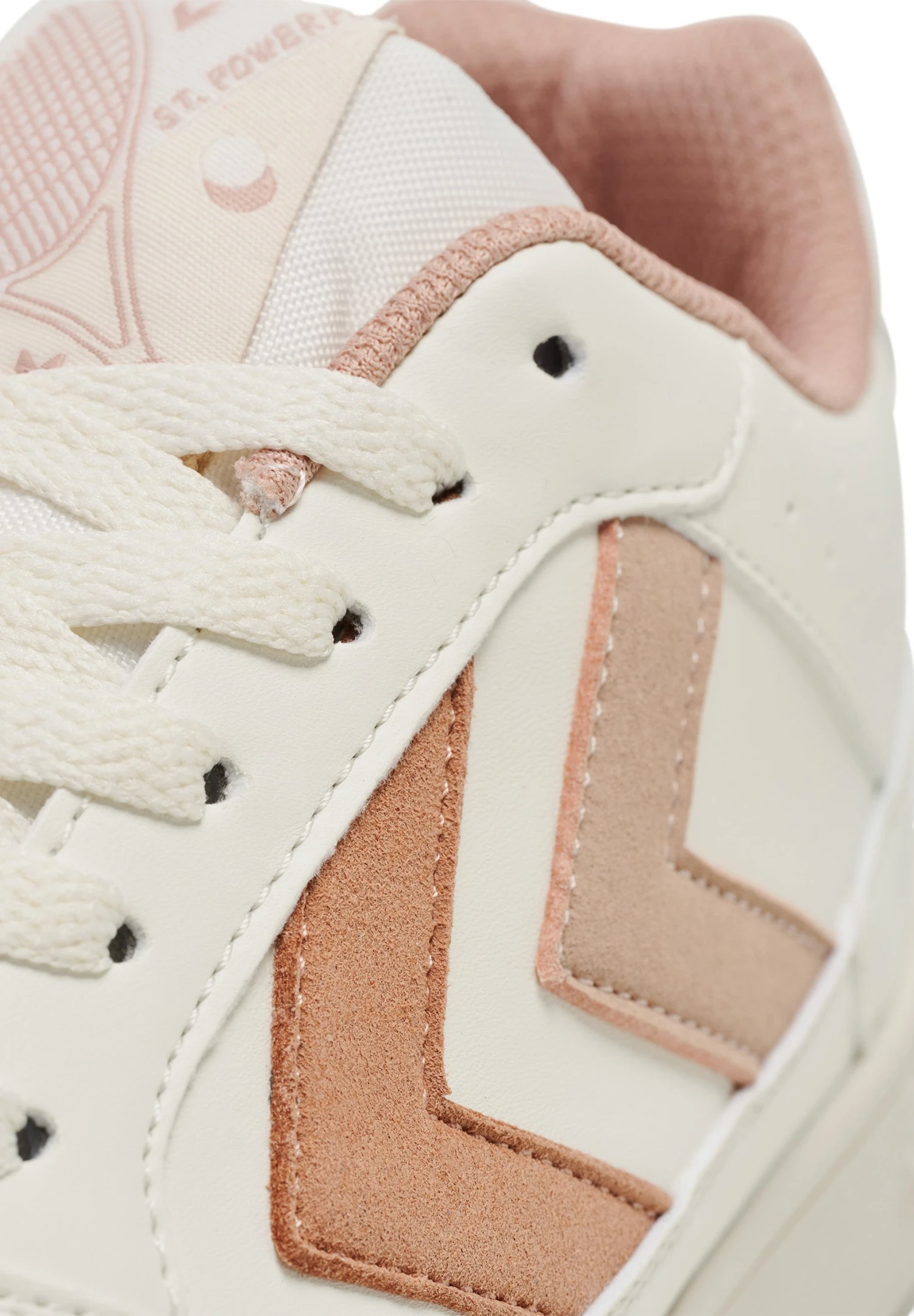 Hummel St Power Play Wmns - Sneakers Laag - White/Rose Dust 6 Hummel St Power Play Wmns - Sneakers Laag - White/Rose Dust - Afbeelding 6