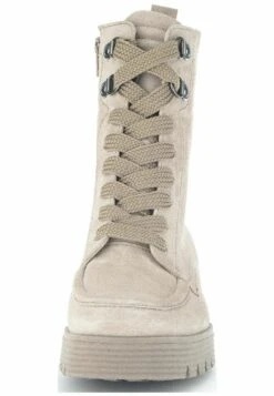 Gabor Enkellaarsjes Met Plateauzool - Kiesel 13 Gabor Enkellaarsjes Met Plateauzool - Kiesel -Damesschoenen 528e54e7284e43a8b8b03b5a1309454a