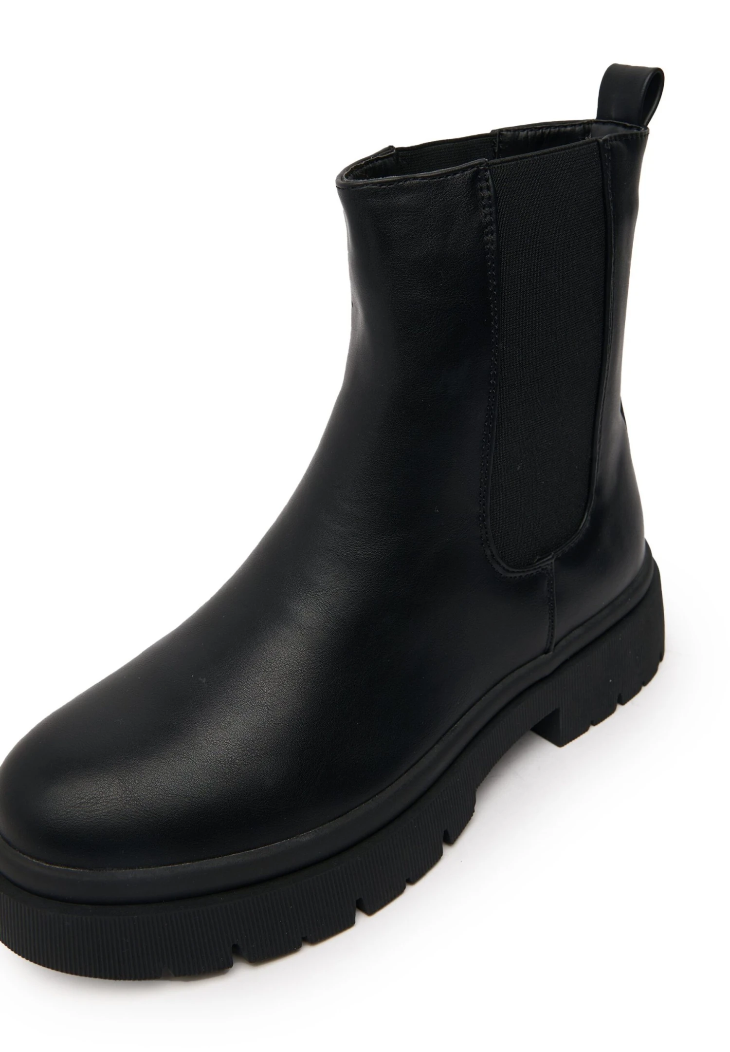 Addison Chunky- Korte Laarzen - Black 2 Addison Chunky- Korte Laarzen - Black - Afbeelding 2