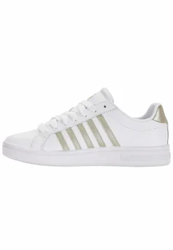 K-Swiss Court Tiebreak - Sneakers Laag - White Champagne Gold