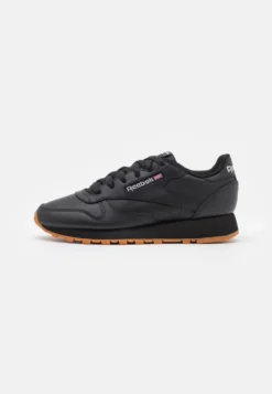 Reebok Classic Classic Leather Unisex - Sneakers Laag - Core Black/Pure Grey 5