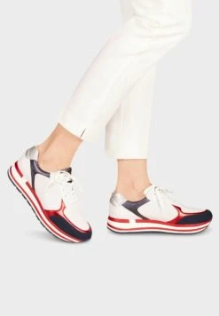 Bestsellers 11 Marco Tozzi Sneaker - Sneakers Laag - White/Navy
