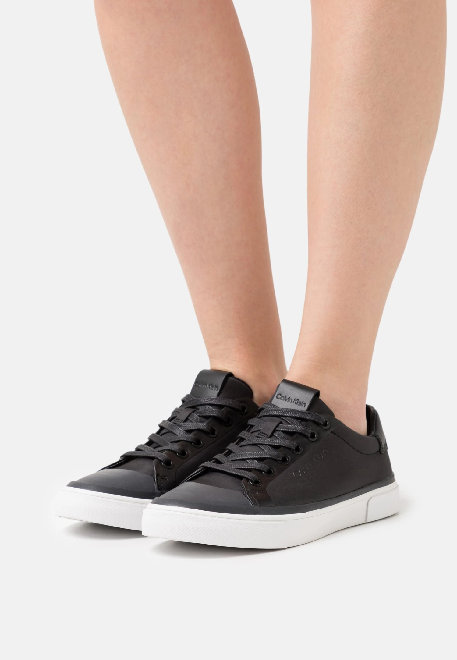 Calvin Klein Profile Lace Up Tech Sat - Sneakers Laag - Black 1 Calvin Klein Profile Lace Up Tech Sat - Sneakers Laag - Black