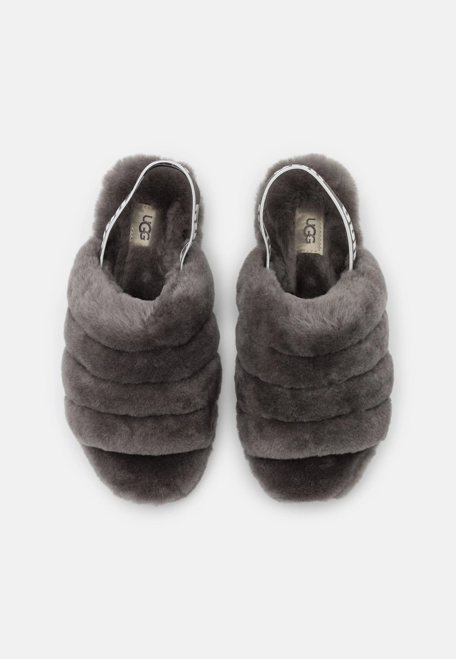 Ugg Fluff Yeah Slide - Pantoffels - Charcoal 6 Ugg Fluff Yeah Slide - Pantoffels - Charcoal - Afbeelding 6