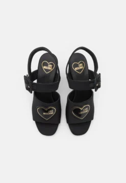 LOVE MOSCHINO Sandalen Met Hoge Hak - Nero -Damesschoenen 61c5400dd5e741cfa266efd9a31a4347 scaled