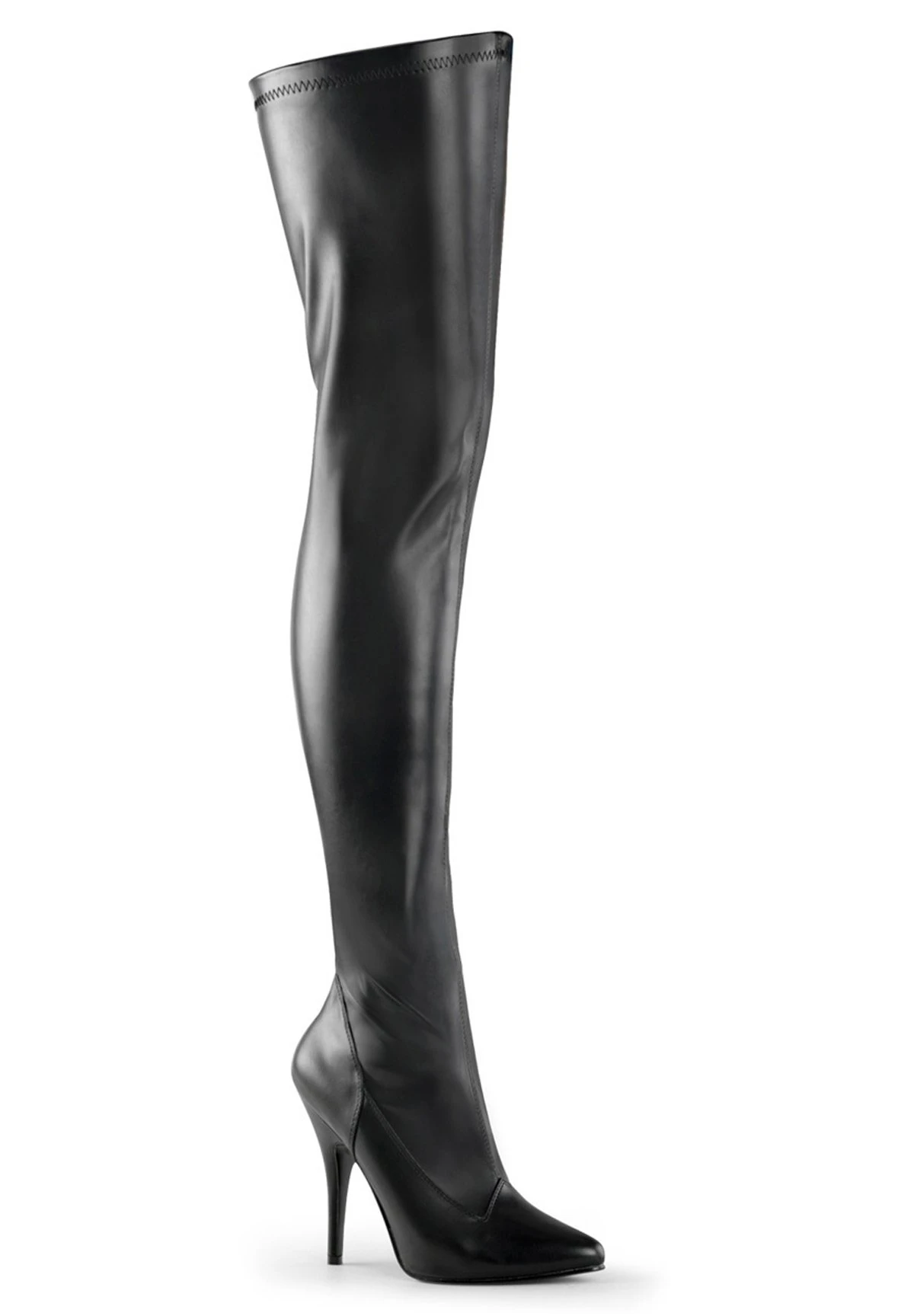 PLEASER Seduce- Overknee Laarzen - Schwarz 1 PLEASER Seduce- Overknee Laarzen - Schwarz