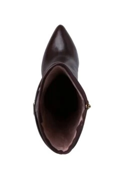 Laarzen Met Hoge Hak - Mocca -Damesschoenen 66493b8f1ea24b0fa6de315fca34346d