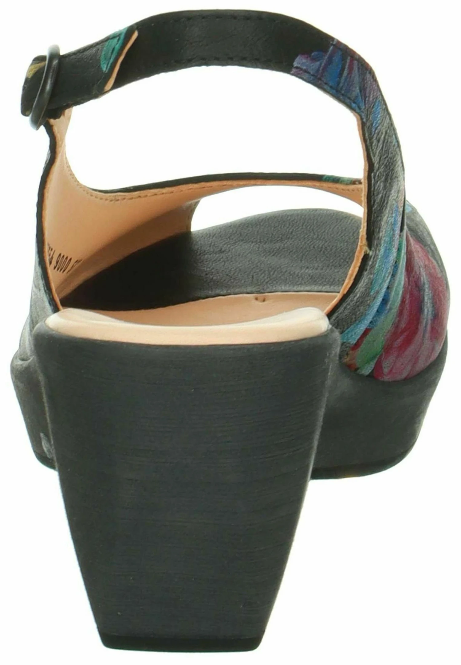 Think! Plateaupumps - Schwarz 4 Think! Plateaupumps - Schwarz - Afbeelding 4