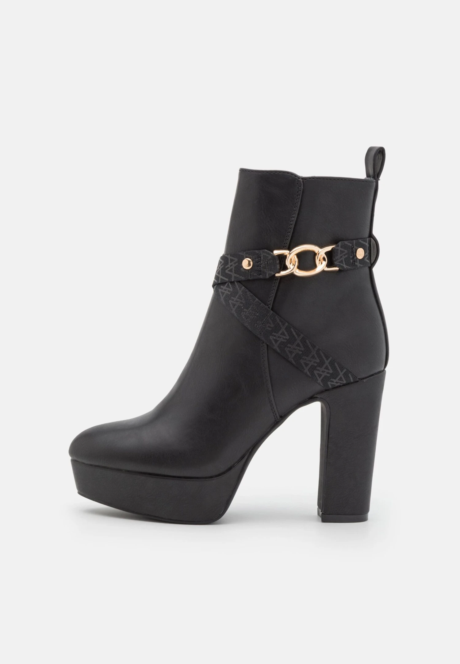 Anna Field Enkellaarsjes Met Plateauzool - Black 2 Anna Field Enkellaarsjes Met Plateauzool - Black - Afbeelding 2