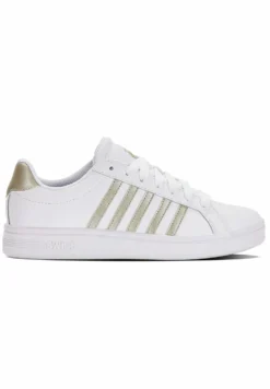 K-Swiss Court Tiebreak - Sneakers Laag - White Champagne Gold -Damesschoenen 750dd842bf0247e982002ab9de5a1dcd scaled