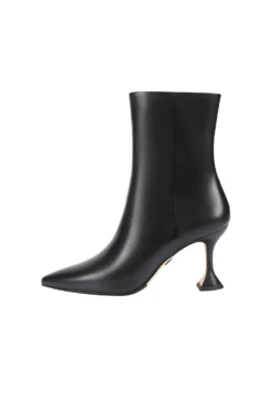 Enkellaarsjes Met Hoge Hak - Black