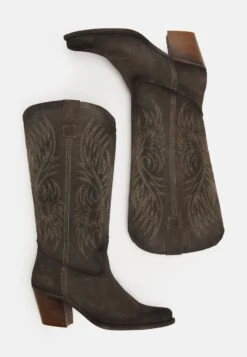 Felmini Cowboy-/Bikerlaarzen - Grey -Damesschoenen 7843b06743fc45af947e9c6428e3d4a6