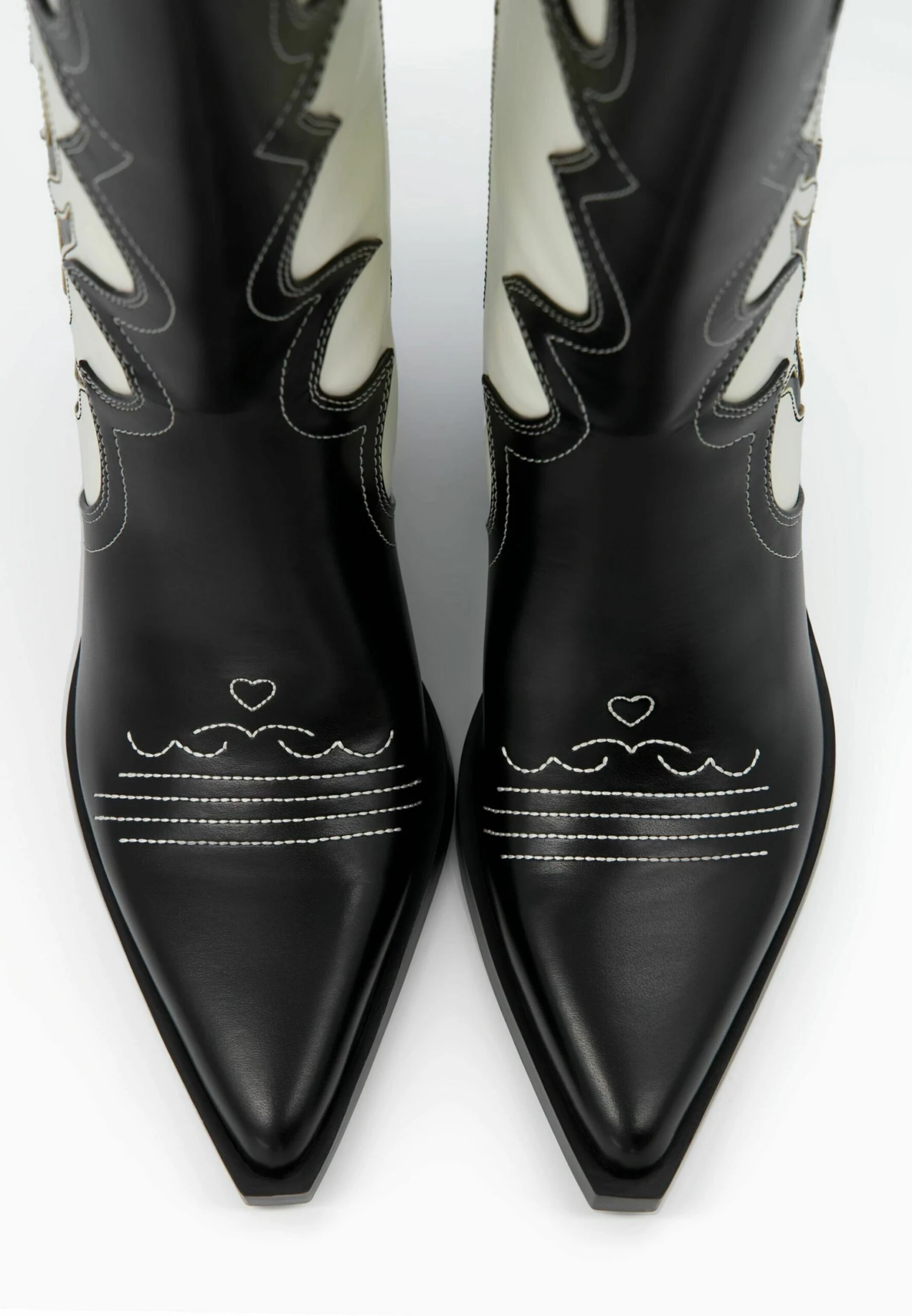 BERSHKA Heeled - Cowboy-/Bikerlaarzen - Black 6 BERSHKA Heeled - Cowboy-/Bikerlaarzen - Black - Afbeelding 6