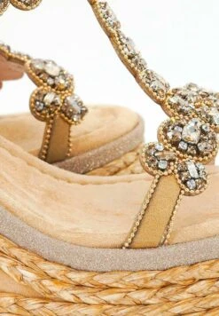 Alma En Pena Osaka - Sandalen Met Sleehak - Sand -Damesschoenen 7f05091c774241bfbb788dd5ebfa65d9