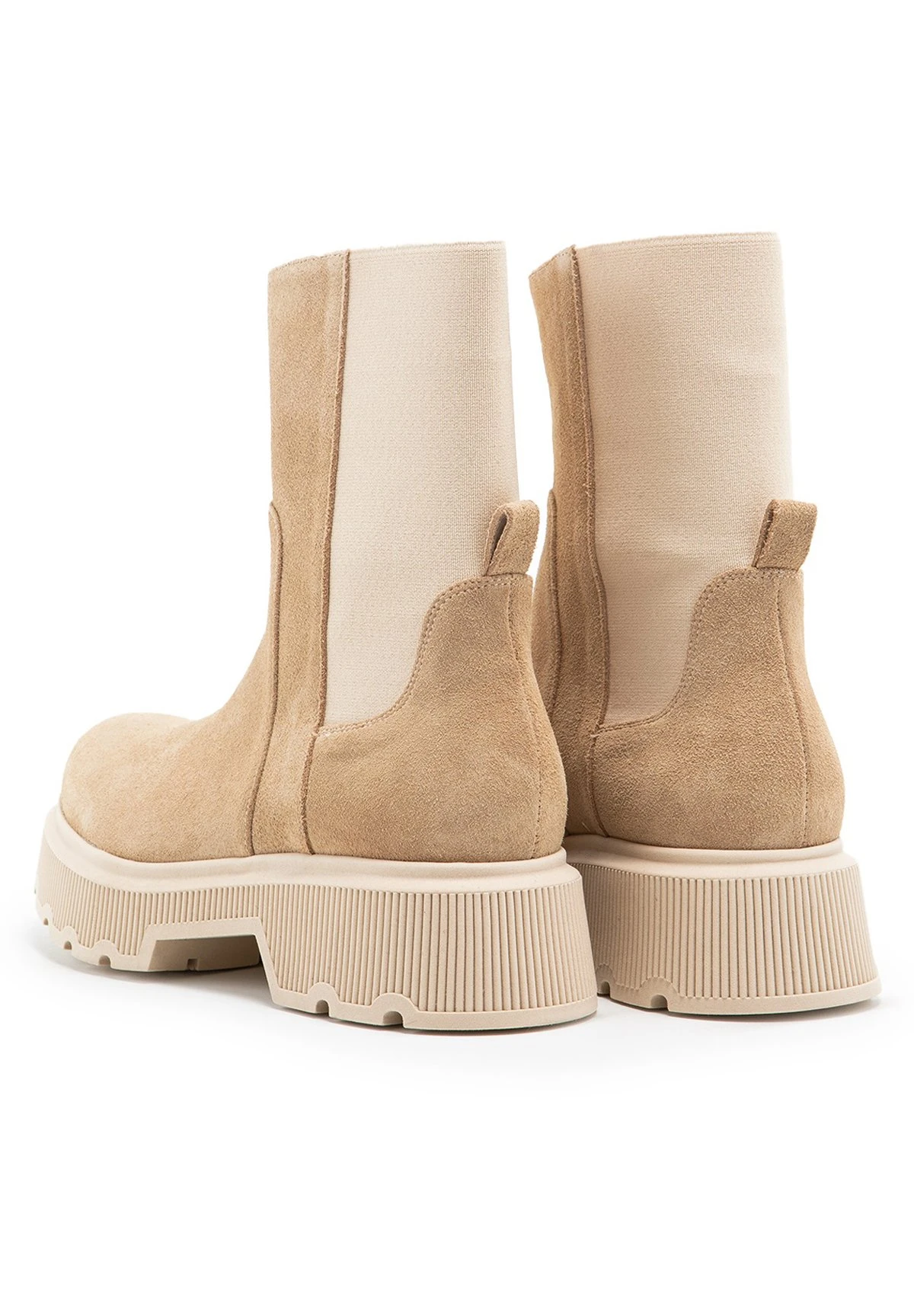 Diora- Enkellaarsjes Met Hoge Hak - Beige 2 Diora- Enkellaarsjes Met Hoge Hak - Beige - Afbeelding 2