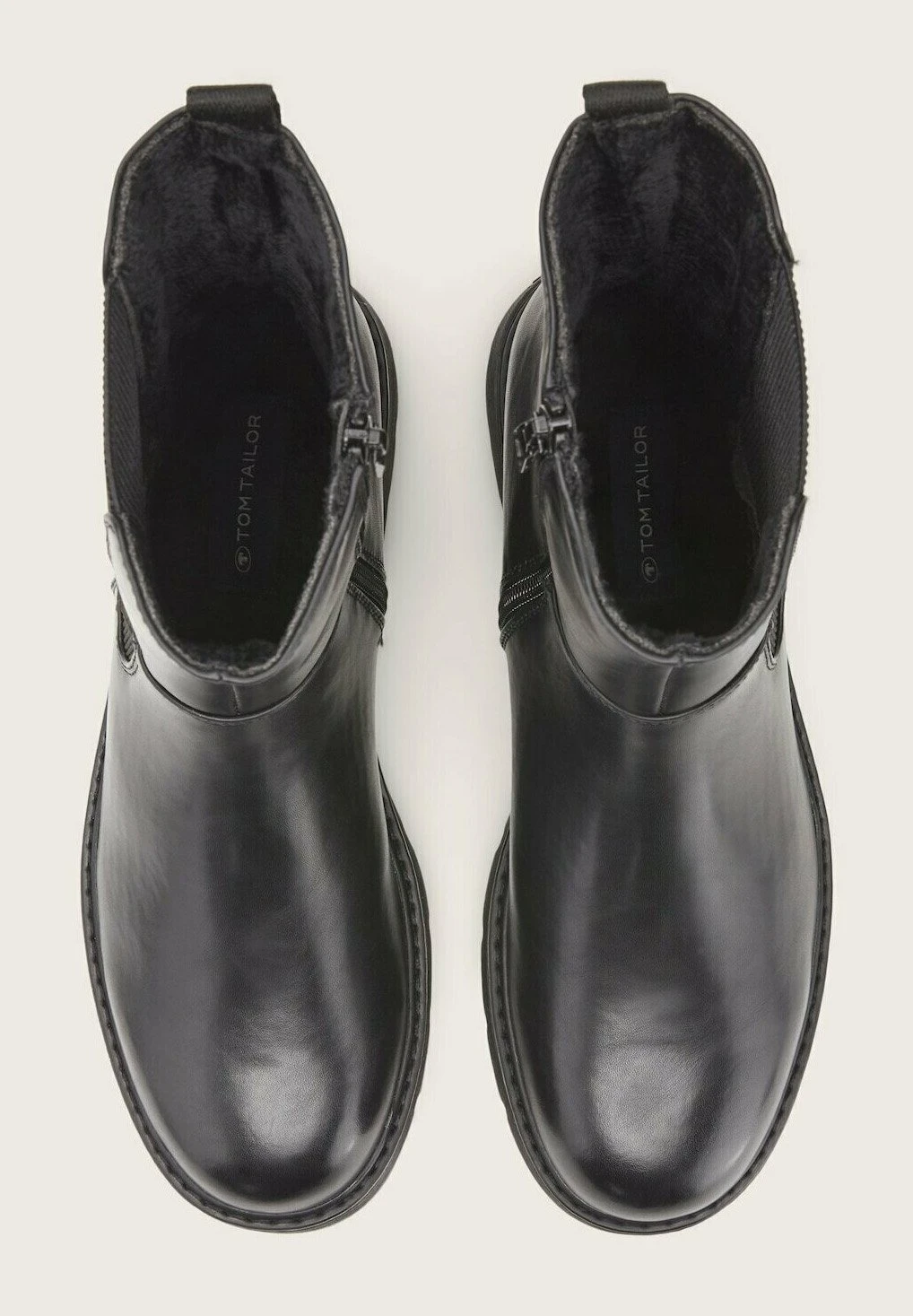 Tom Tailor Licence Mit Block Absatz - Korte Laarzen - Black 2 Tom Tailor Licence Mit Block Absatz - Korte Laarzen - Black - Afbeelding 2