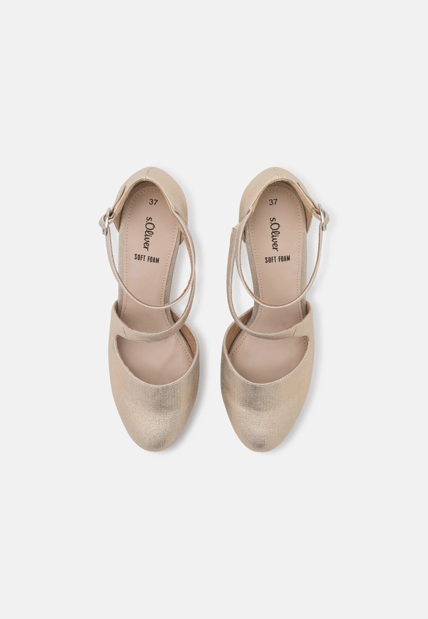 S.Oliver Plateaupumps - Champagne 6 S.Oliver Plateaupumps - Champagne - Afbeelding 6