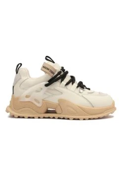 Kazar Studio May - Sneakers Laag - Beige