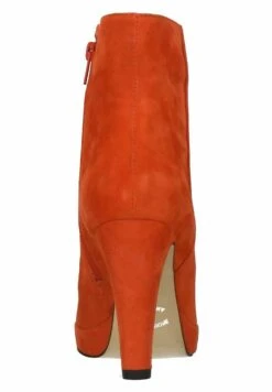 Enkellaarsjes Met Hoge Hak - Orange -Damesschoenen 877e8100e87440a39d6816df3ff97141