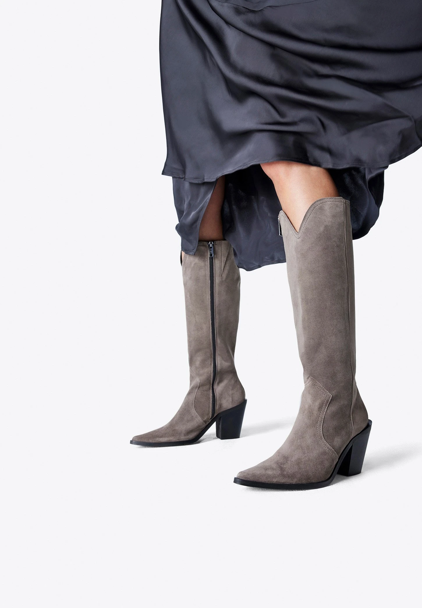 Laarzen - Taupe 1 Laarzen - Taupe