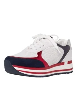 Marco Tozzi Sneaker - Sneakers Laag - White/Navy 9 Marco Tozzi Sneaker - Sneakers Laag - White/Navy -Damesschoenen 914f835a7da3423ab0cf327f119eeeeb