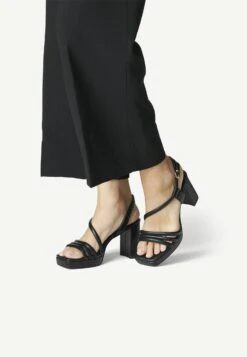 Marco Tozzi By Guido Maria Kretschmer - Sandalen Met Hoge Hak - Black