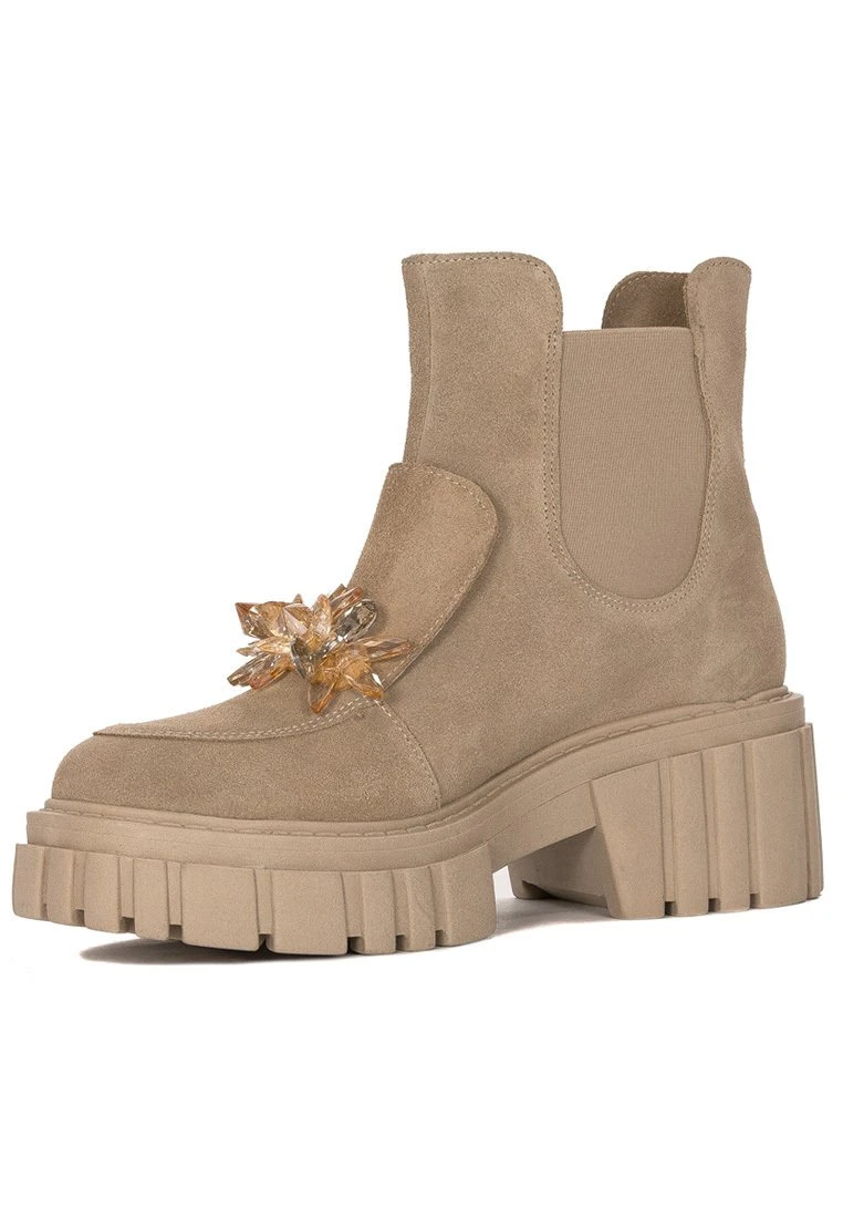 Enkellaarsjes Met Plateauzool - Corda 2 Enkellaarsjes Met Plateauzool - Corda - Afbeelding 2