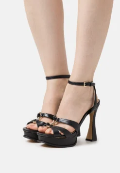 Aldo Elbalia - Sandalen Met Hoge Hak - Black